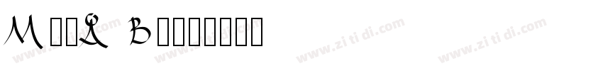Mina Bold字体转换